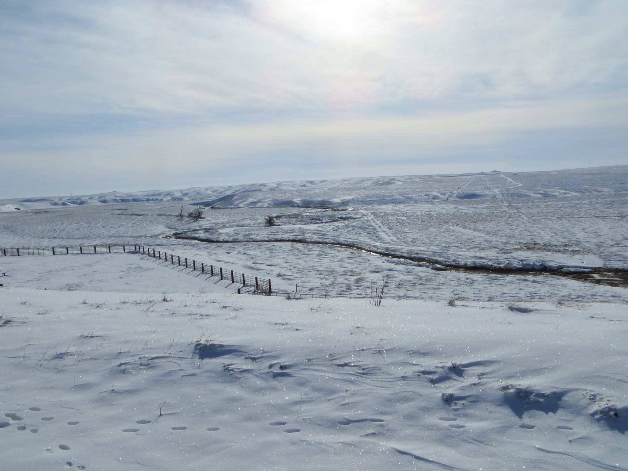 Snowfalll inNewell, SD by Simone Keyes Wind.