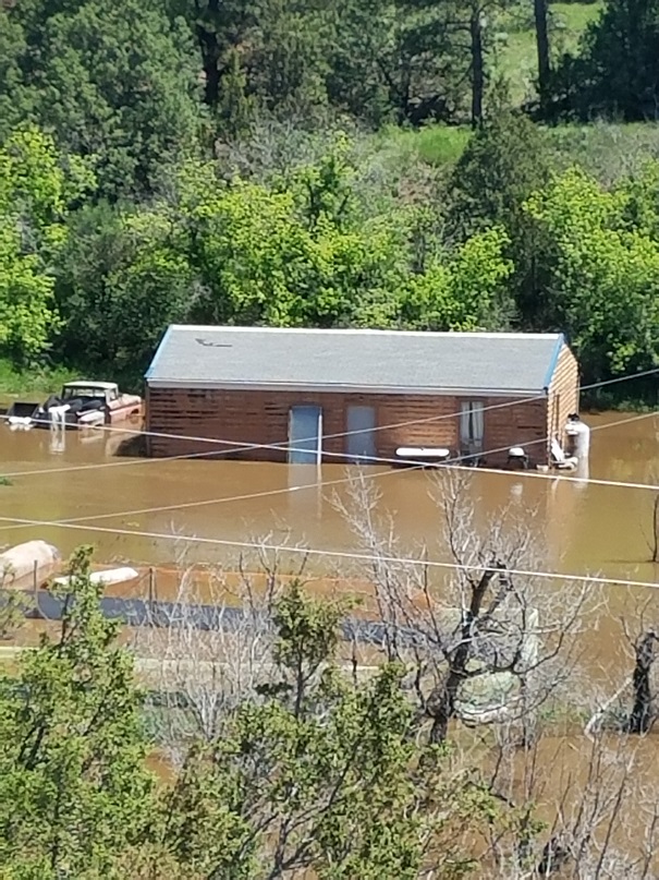 Weston County, WY,  outside of Newcastle