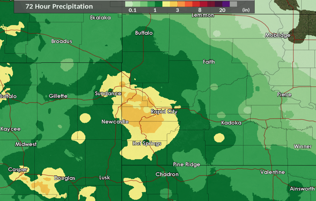 3-day Estimated Precipitation