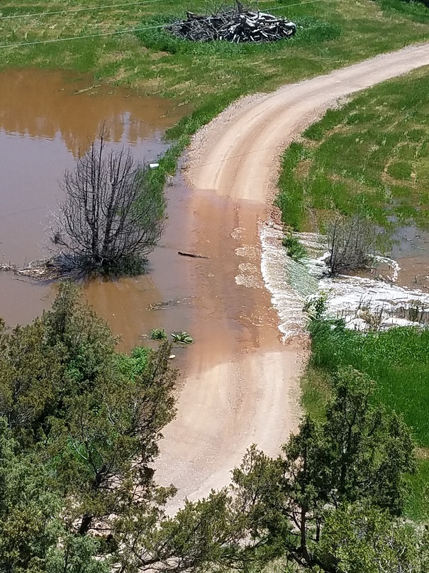 Weston County, WY,  outside of Newcastle