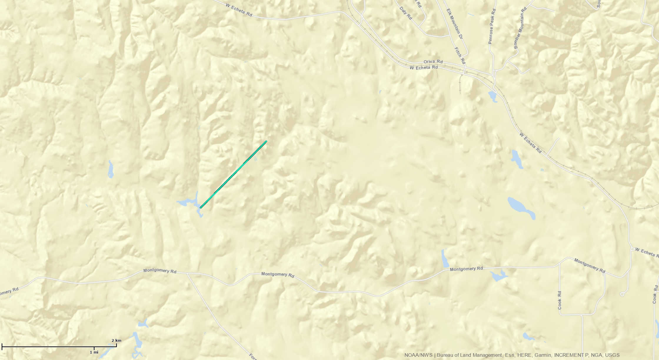 Track Map of Tornado 1