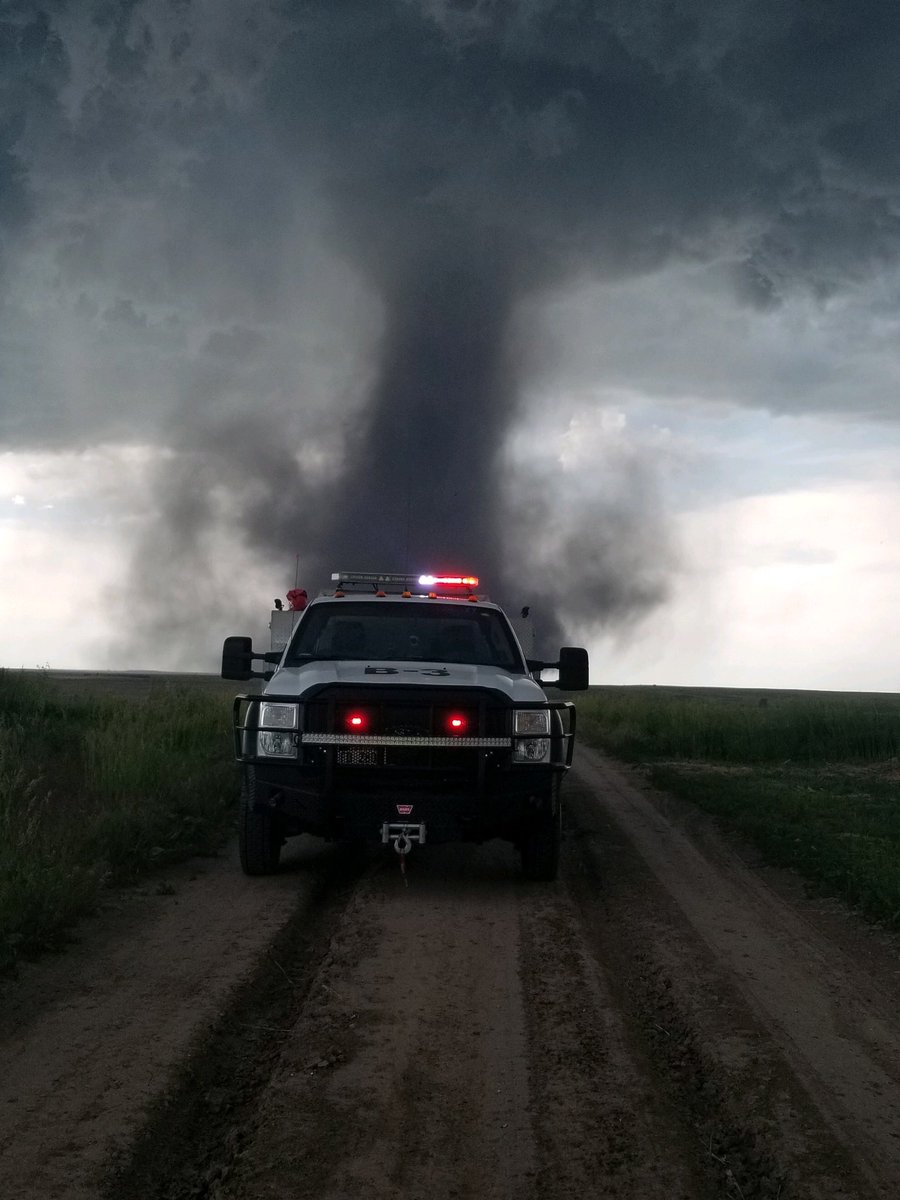 Tornado near Allen, SD