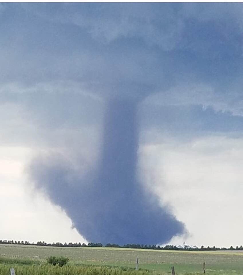 Tornado near Allen, SD