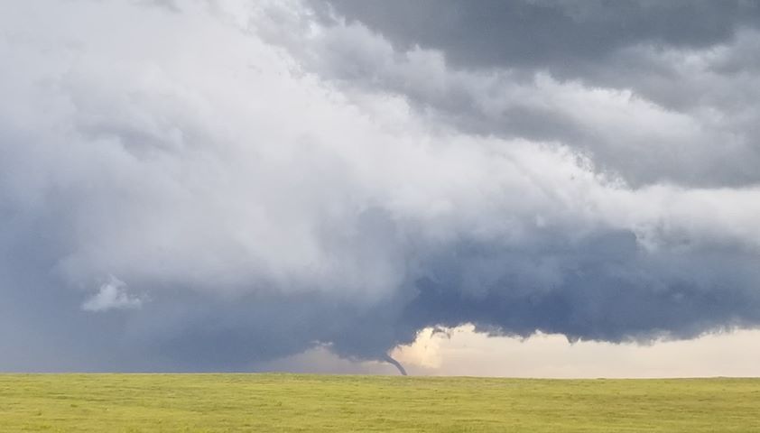 Brandon Bailey photo #3 of tornado southwest of Dewey