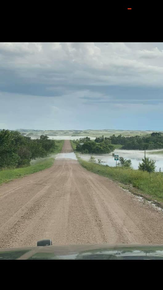 Flooding southwest of Kyle