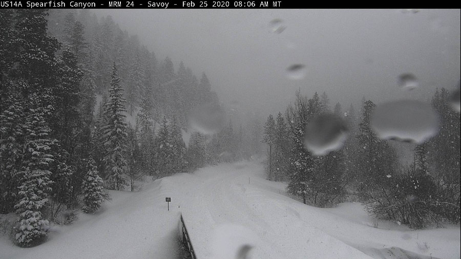 US14A near Savoy, SD Courtesy SDDOT Webcams