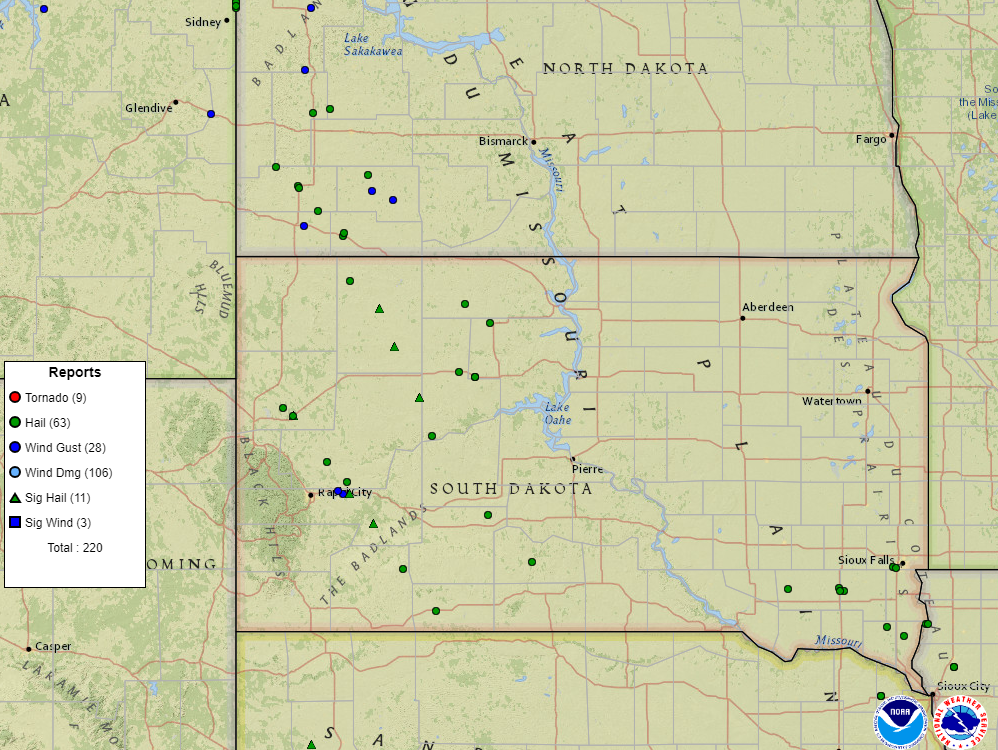 SPC Storm Reports