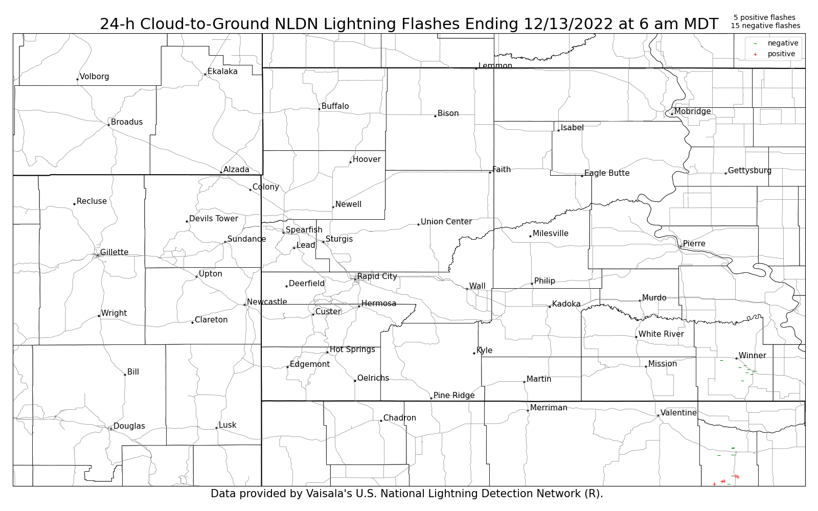 Cloud-to-ground lightning