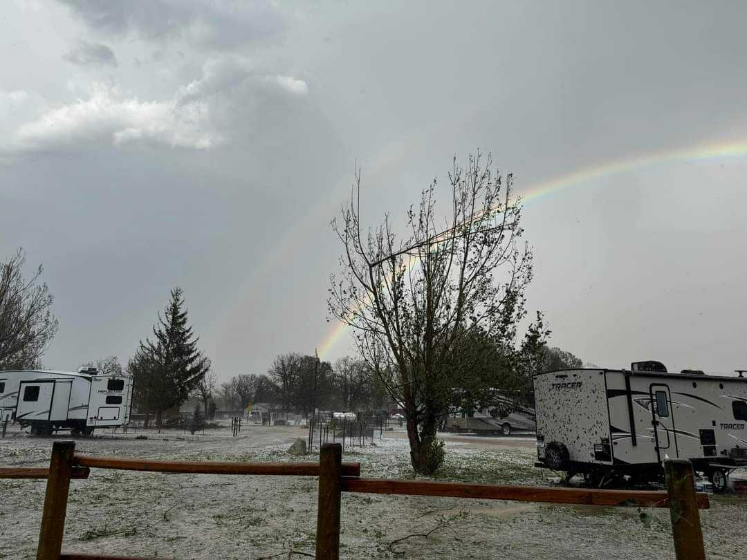 Devils Tower Hail