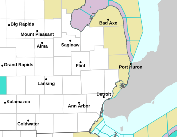 Watches/Warnings/Advisories - Click to enlarge